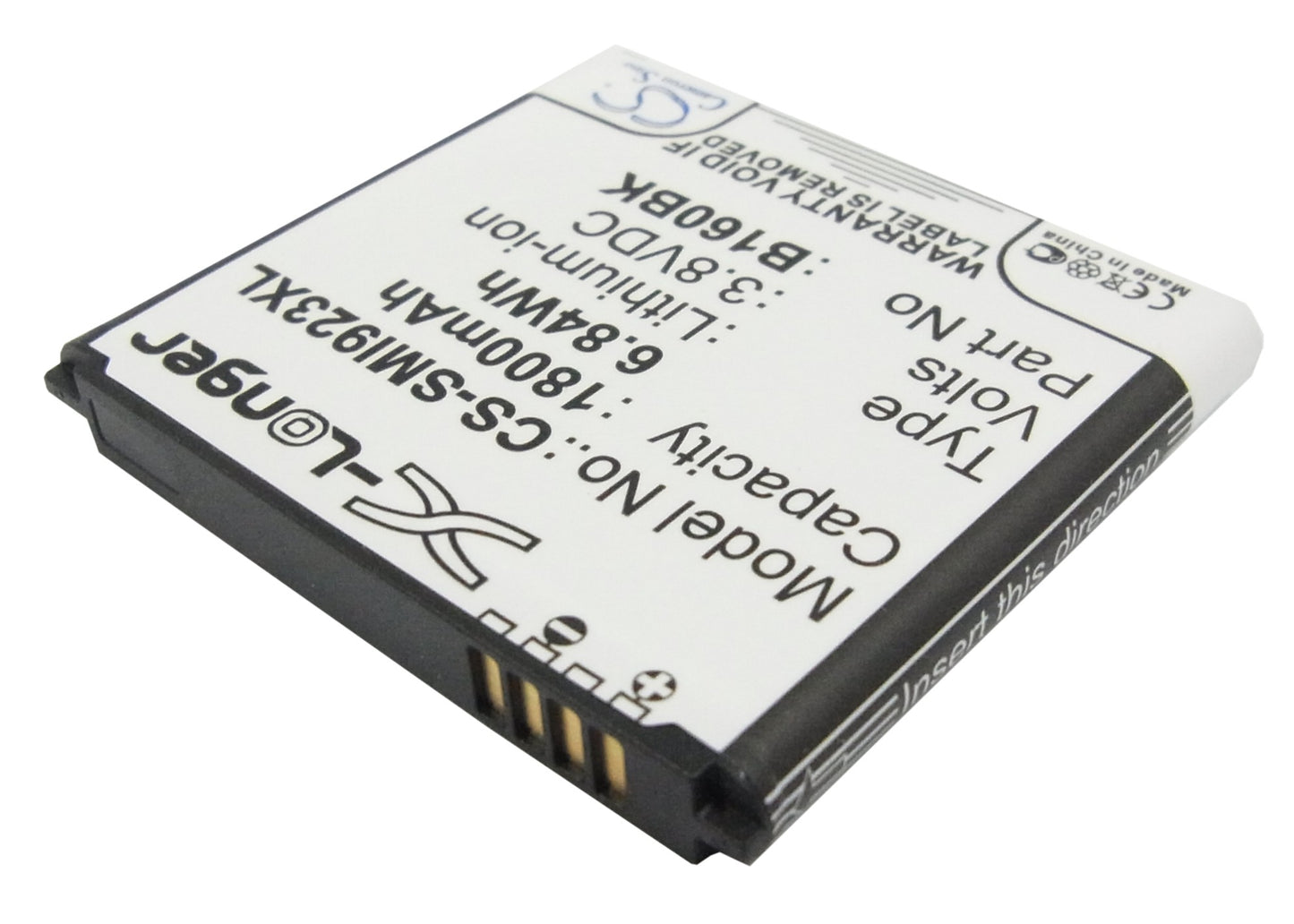Replacement Battery for Samsung GT-I9230 – Mobile, SmartPhone – 1800mAh / 3.8V - image 2