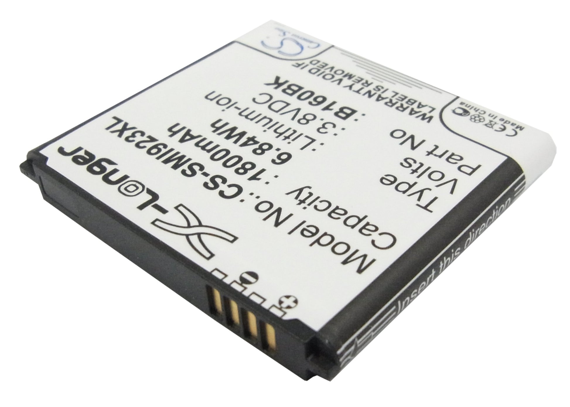 Replacement Battery for Samsung GT-I9230 – Mobile, SmartPhone – 1800mAh / 3.8V - image 2