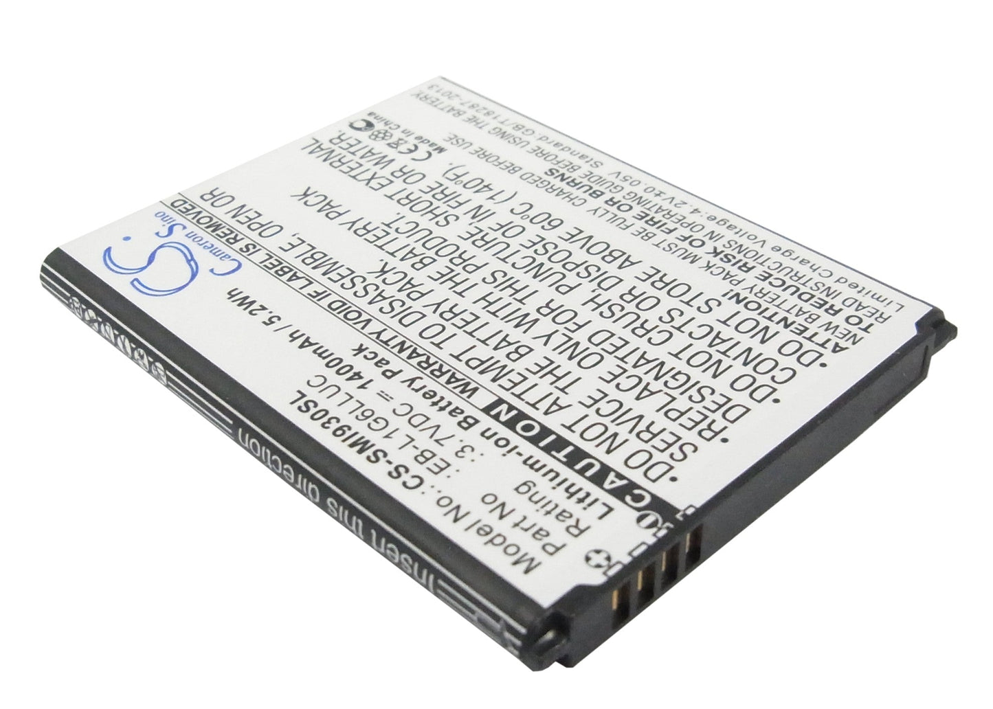 Replacement Battery for Samsung  Baffin – Mobile, SmartPhone – 1400mAh / 5.18Wh / 3.7V