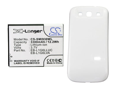 Replacement Battery for Samsung  Galaxy S3 – Mobile, SmartPhone – 3300mAh/12.2Wh / 3.7V