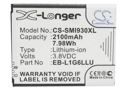 Replacement Battery for Sprint  Galaxy S3 – Mobile, SmartPhone – 2100mAh / 7.98Wh / 3.8V