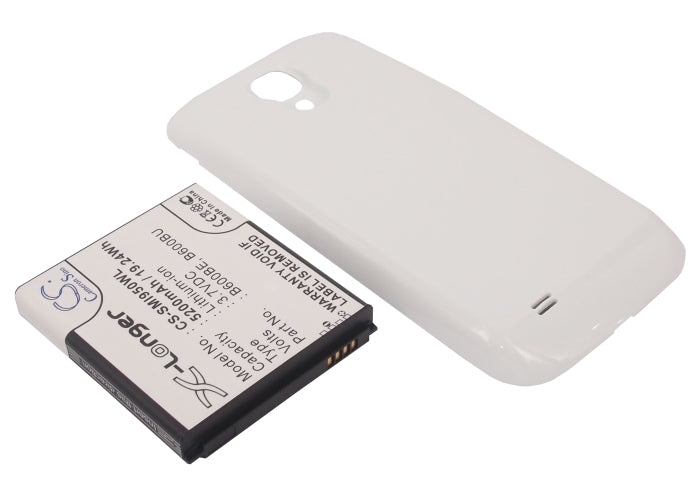 Replacement Battery for Samsung  Galaxy S4 – Mobile, SmartPhone – 5200mAh/19.24Wh / 3.7V