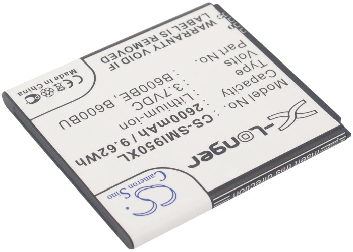 Replacement Battery for Samsung  Altius – Mobile, SmartPhone – 2600mAh / 9.88Wh / 3.8V