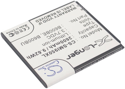 Replacement Battery for Samsung  Altius – Mobile, SmartPhone – 2600mAh / 9.88Wh / 3.8V