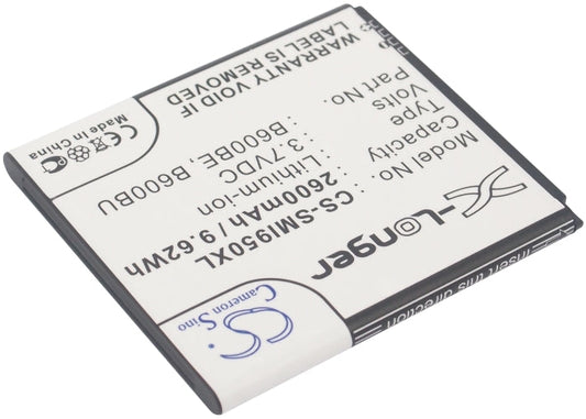 Replacement Battery for Samsung  Altius – Mobile, SmartPhone – 2600mAh / 9.88Wh / 3.8V