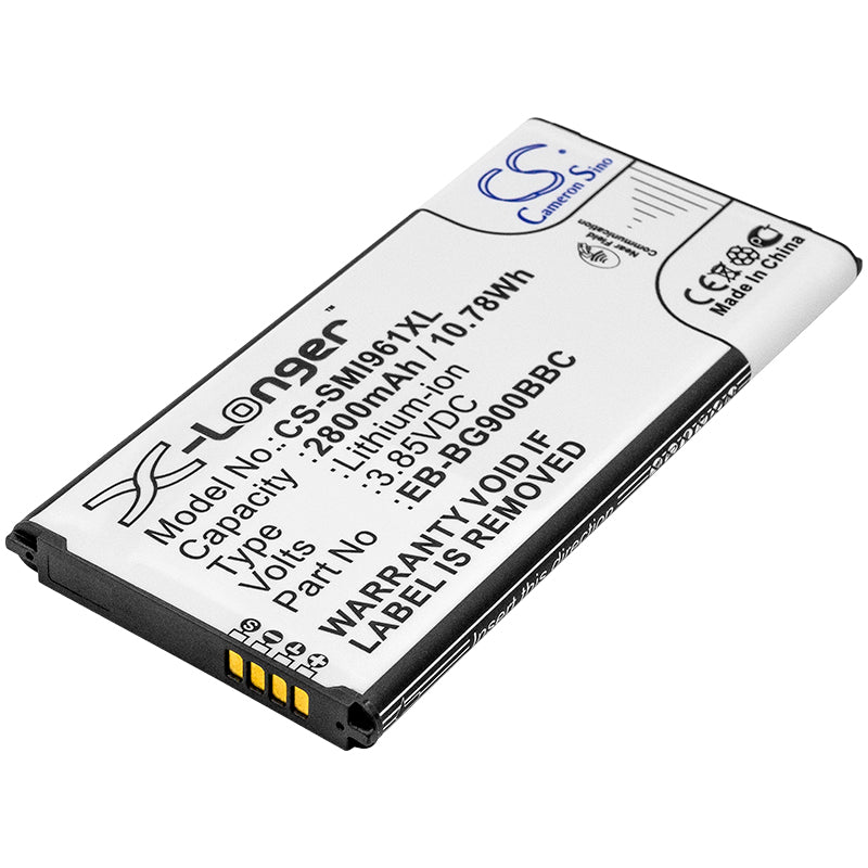 Replacement Battery for Samsung Galaxy S5 – Mobile, SmartPhone – 2800mAh / 3.85V - image 1