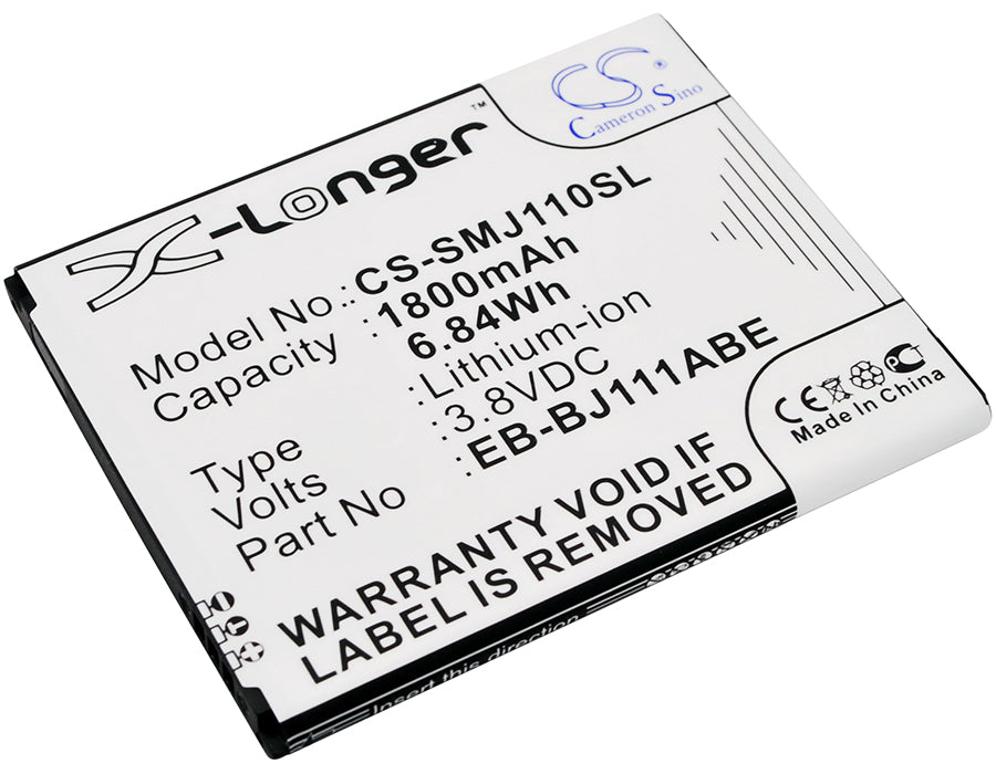 Replacement Battery for Samsung Galaxy J1 Ace VE Duos – Mobile, SmartPhone – 1800mAh / 3.8V - image 1