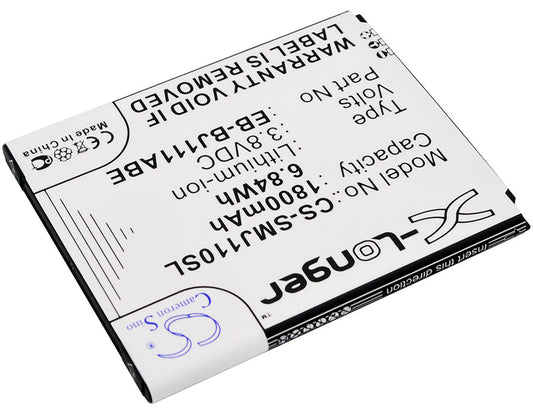 Replacement Battery for Samsung  Galaxy J1 Ace 3G Duos – Mobile, SmartPhone – 1800mAh / 6.84Wh / 3.8V