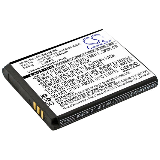 Replacement Battery for Samsung SGH-J600 – Mobile, SmartPhone – 700mAh / 3.7V - image 1