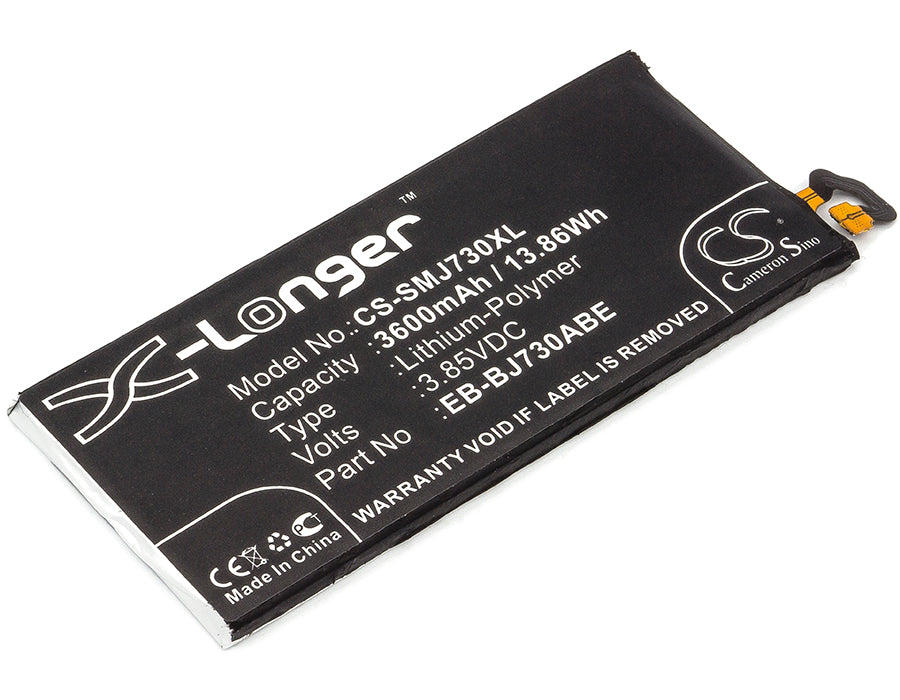 Replacement Battery for Samsung Galaxy J7 2017 – Mobile, SmartPhone – 3600mAh / 3.85V - image 1