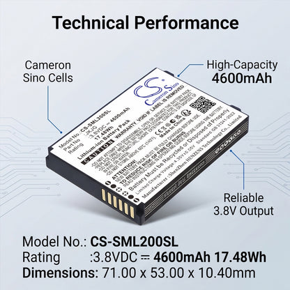 Replacement Battery for Sunmi L2K – Payment Terminal – 4600mAh / 3.8V