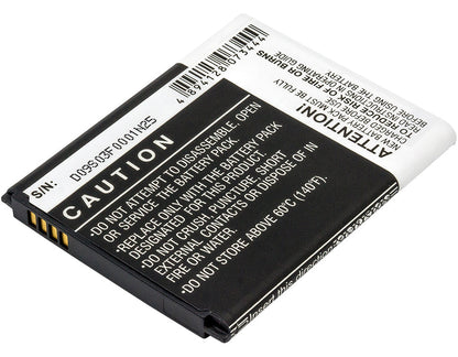 Replacement Battery for Samsung  Galaxy Axiom – Mobile, SmartPhone – 2100mAh / 7.98Wh / 3.8V