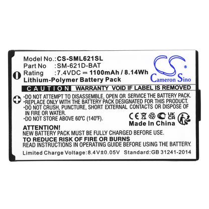 Replacement Battery for Simolio Wireless TV speaker – Wireless Headset – 1100mAh / 7.4V - image 3