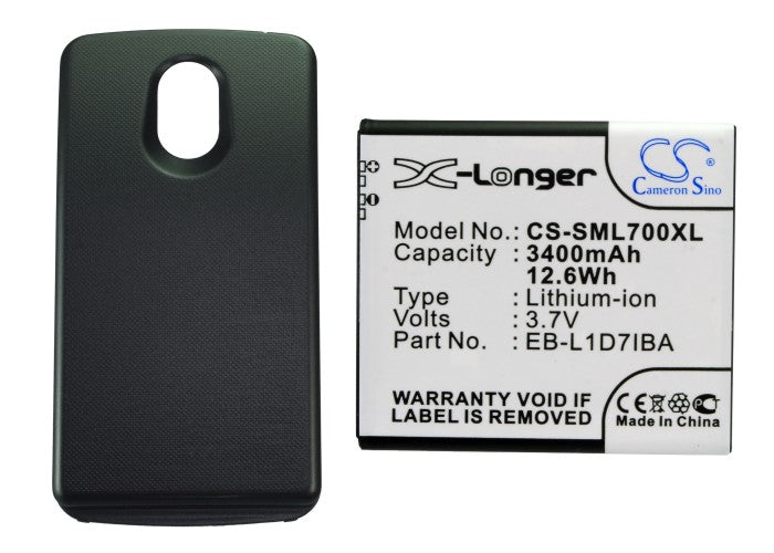 Replacement Battery for Sprint  Galaxy Nexus – Mobile, SmartPhone – 3400mAh / 12.58Wh / 3.7V