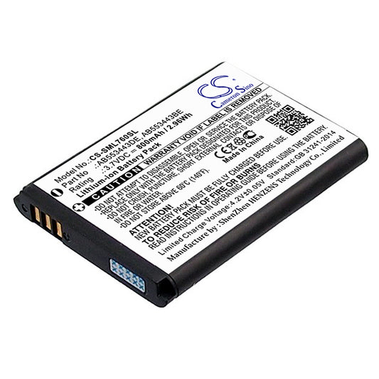 Replacement Battery for Samsung SGH-L760 – Mobile, SmartPhone – 800mAh / 3.7V - image 1