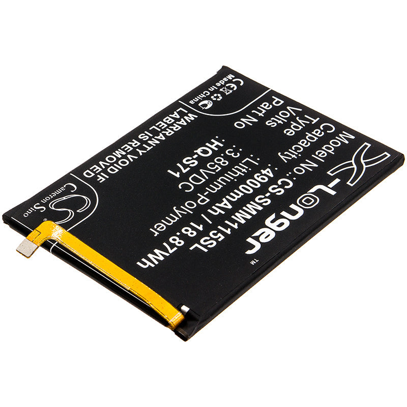 Replacement Battery for Samsung  Galaxy M11 – Mobile, SmartPhone – 4900mAh / 18.87Wh / 3.85V