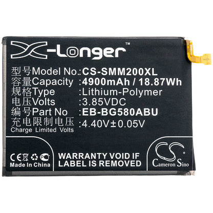 Replacement Battery for Samsung  Galaxy A40s – Mobile, SmartPhone – 4900mAh / 18.87Wh / 3.85V