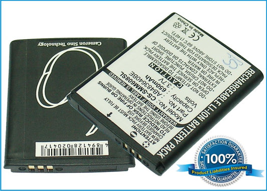 Replacement Battery for Samsung SGH-M608B – Mobile, SmartPhone – 650mAh / 3.7V - image 1