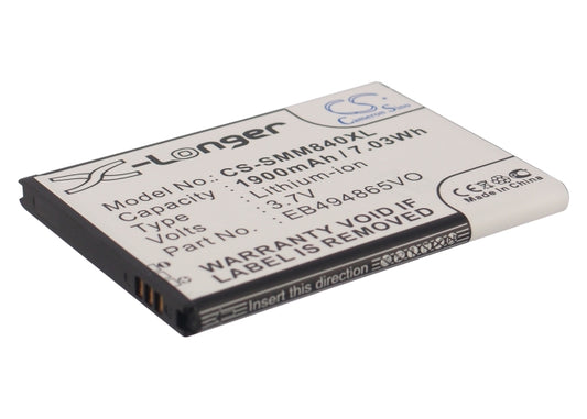 Replacement Battery for BoostMobile | Samsung SPH-M840 – Mobile, SmartPhone – 1900mAh / 3.7V - image 1