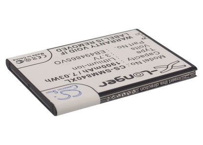 Replacement Battery for BoostMobile  Galaxy Prevail 2 – Mobile, SmartPhone – 1900mAh/7.03Wh / 3.7V