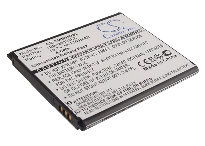 Replacement Battery for Virgin Mobile | Samsung SPH-M950 – Mobile, SmartPhone – 1250mAh / 3.7V - image 1