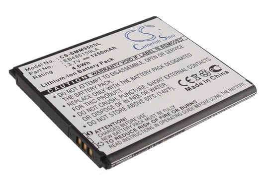 Replacement Battery for Virgin Mobile | Samsung SPH-M950 – Mobile, SmartPhone – 1250mAh / 3.7V - image 1