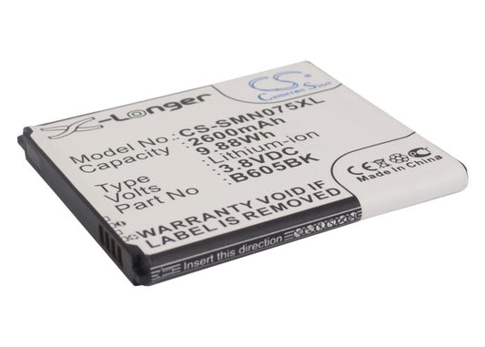 Replacement Battery for Samsung Galaxy J – Mobile, SmartPhone – 2600mAh / 3.8V - image 1