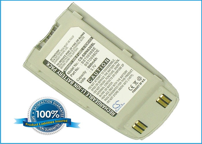 Replacement Battery for Samsung SGH-N620 – Mobile, SmartPhone – 900mAh / 3.7V - image 1