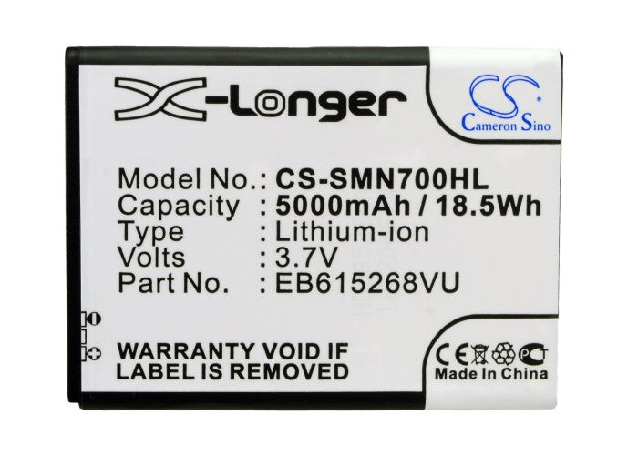 Replacement Battery for Samsung Galaxy Note – Mobile, SmartPhone – 5000mAh / 3.7V - image 5