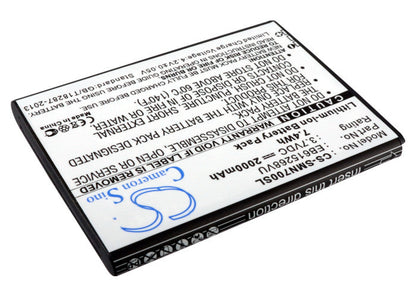 Replacement Battery for T-mobile  Galaxy Note – Mobile, SmartPhone – 2000mAh / 7.40Wh / 3.7V