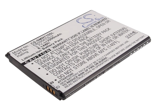 Replacement Battery for Samsung | Verizon | Sprint GT-N7100 – Mobile, SmartPhone – 2200mAh / 3.7V - image 1