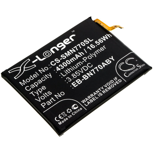 Replacement Battery for Samsung Galaxy Note 10 Lite – Mobile, SmartPhone – 4300mAh / 3.85V - image 1