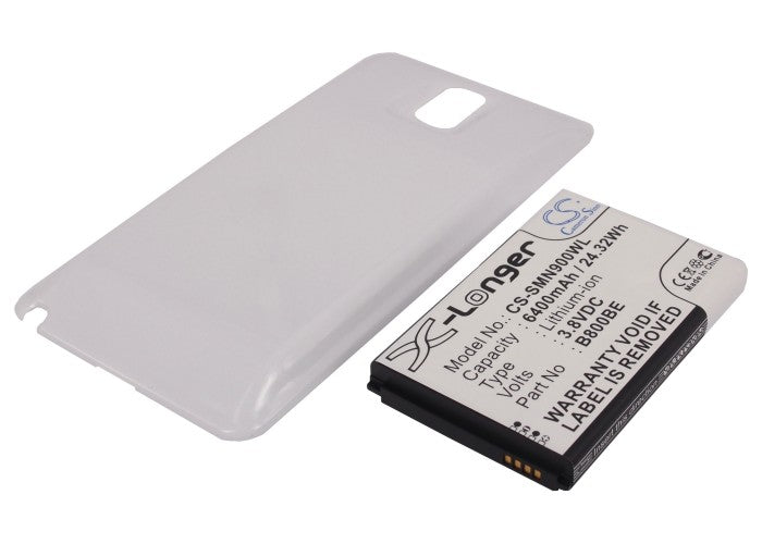 Replacement Battery for Samsung SM-N900 – Mobile, SmartPhone – 6400mAh / 3.8V - image 1