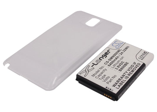 Replacement Battery for Samsung SM-N900 – Mobile, SmartPhone – 6400mAh / 3.8V - image 1