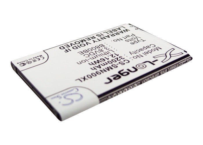 Replacement Battery for Samsung  Galaxy Note 3 – Mobile, SmartPhone – 3200mAh / 12.16Wh / 3.8V