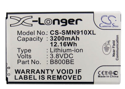 Replacement Battery for Samsung  Galaxy Note 3 – Mobile, SmartPhone – 3200mAh / 12.16Wh / 3.8V