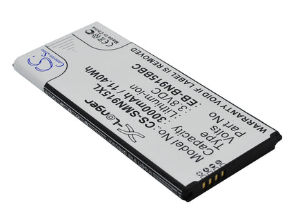 Replacement Battery for Samsung  Galaxy Note Edge – Mobile, SmartPhone – 3000mAh / 11.40Wh / 3.8V