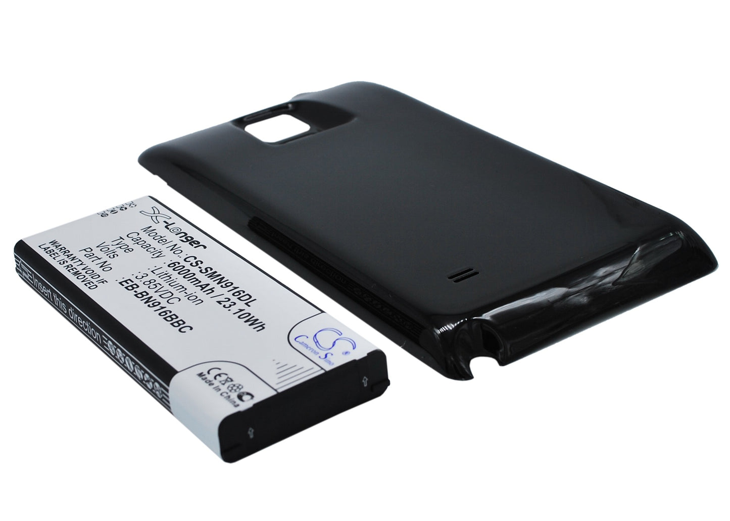 Replacement Battery for Samsung Galaxy Note 4 ( China Mobile ) – Mobile, SmartPhone – 6000mAh / 3.85V - image 1