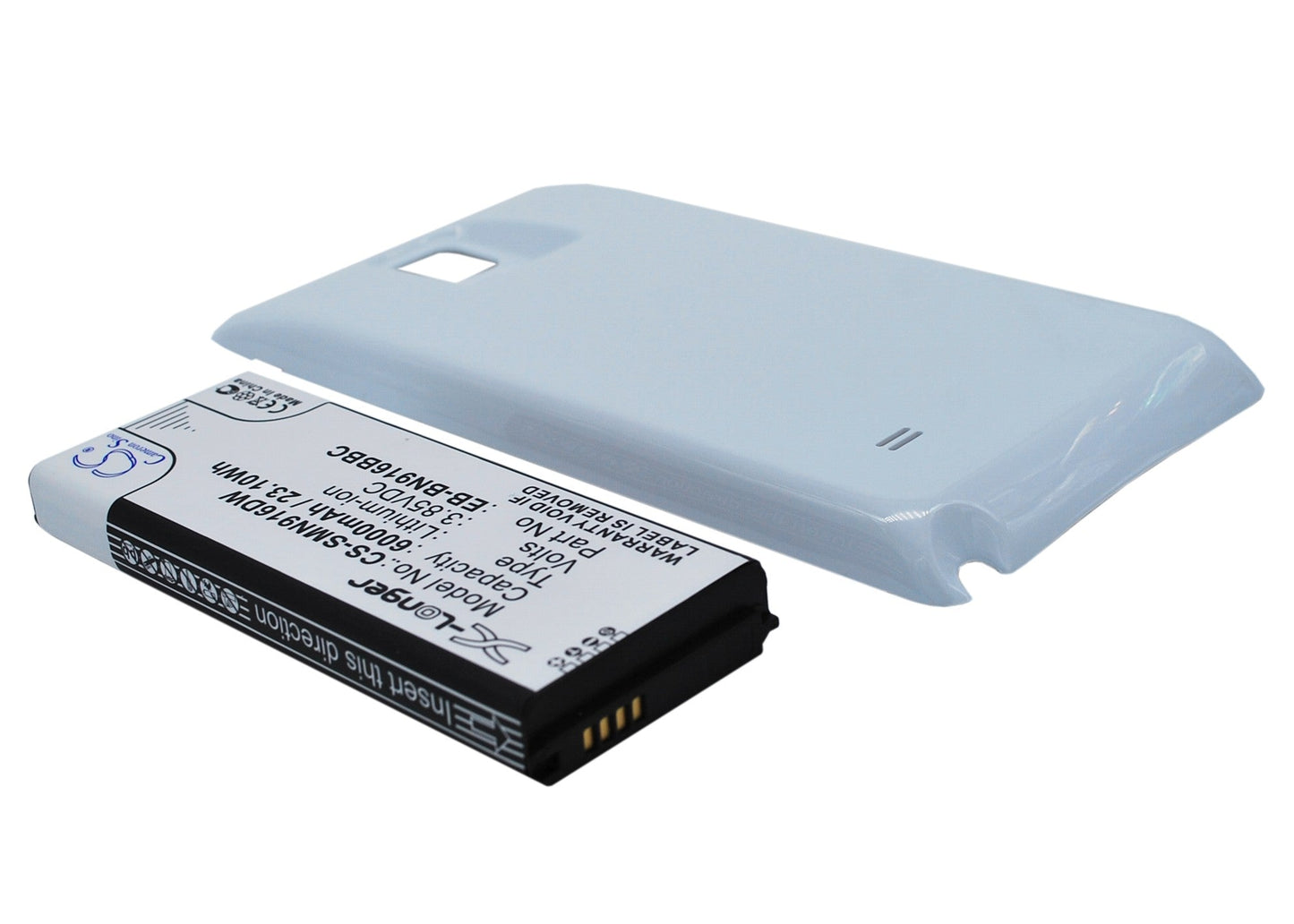 Replacement Battery for Samsung  Galaxy Note 4 ( China Mobile ) – Mobile, SmartPhone – 6000mAh / 23.10Wh / 3.85V