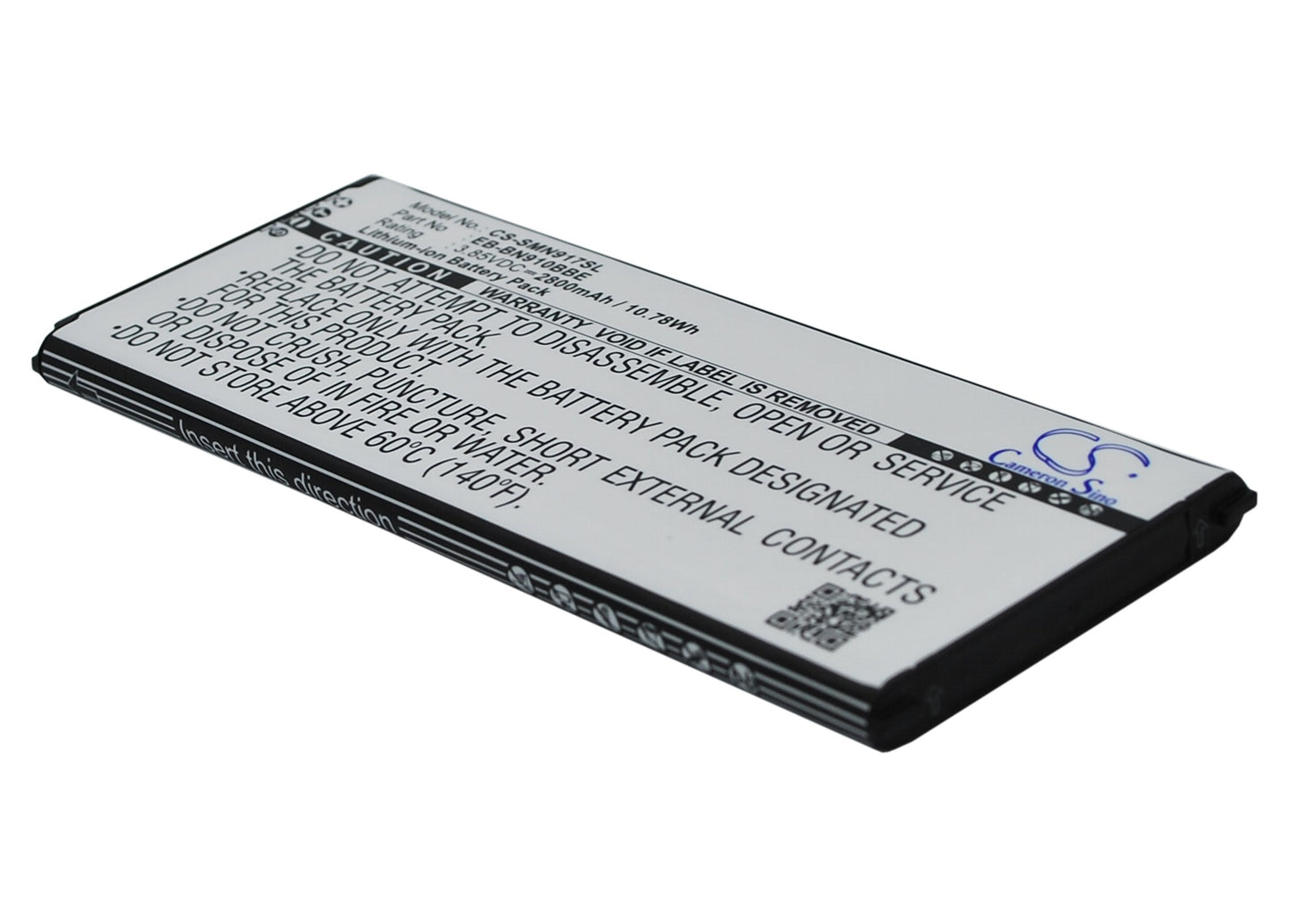 Replacement Battery for Samsung Galaxy Note 4 – Mobile, SmartPhone – 2800mAh / 3.85V - image 1
