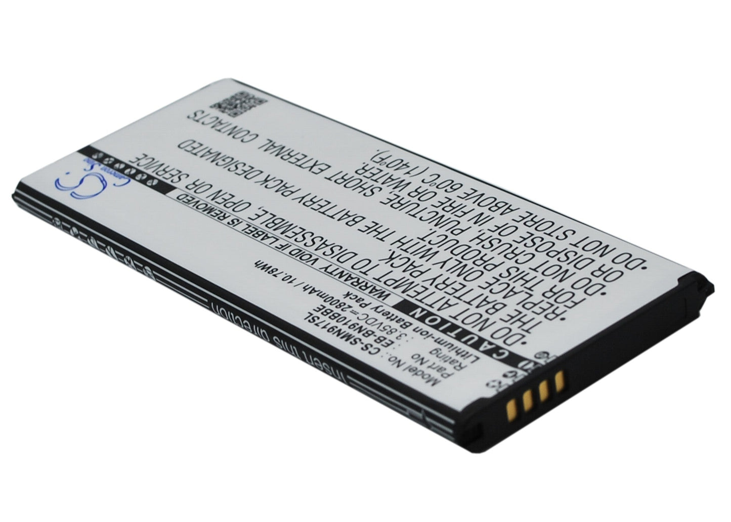 Replacement Battery for Samsung  Galaxy Note 4 – Mobile, SmartPhone – 2800mAh / 10.78Wh / 3.85V