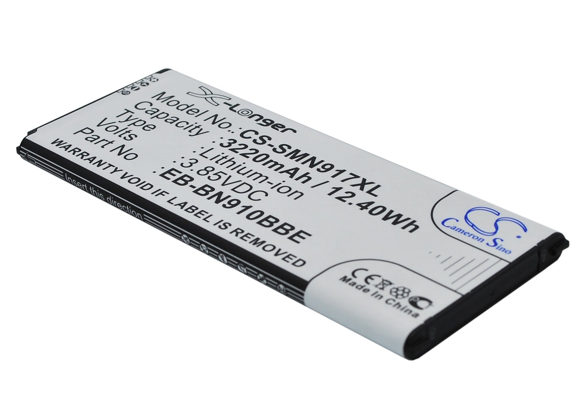 Replacement Battery for Samsung Galaxy Note 4 – Mobile, SmartPhone – 3220mAh / 3.85V - image 1