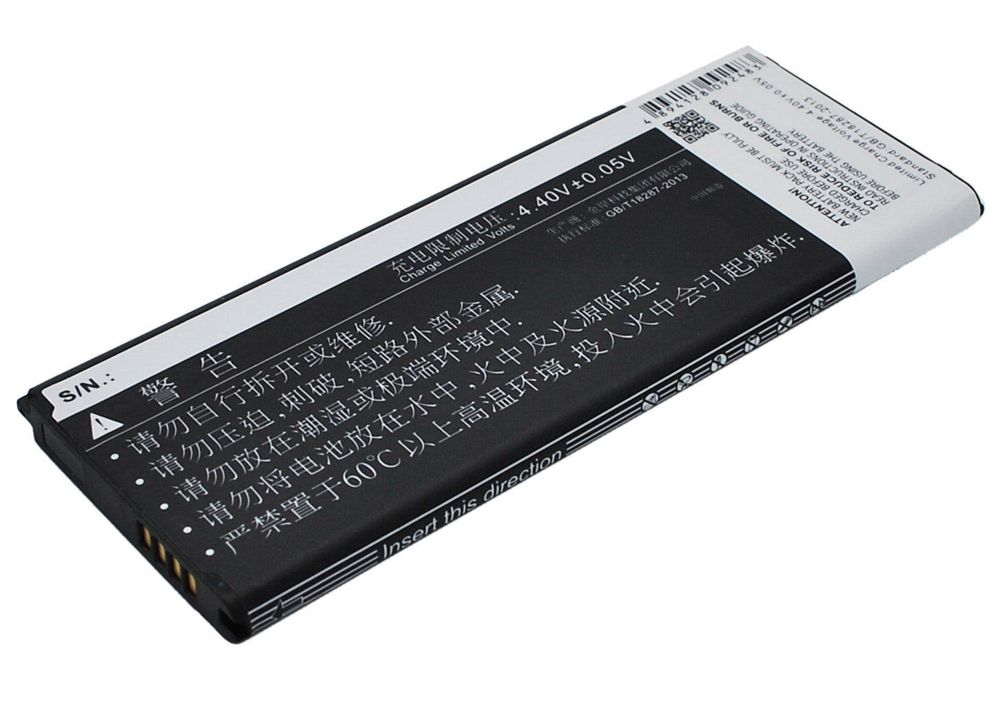 Replacement Battery for Samsung  Galaxy Note 4 ( China Mobile ) – Mobile, SmartPhone – 3000mAh / 11.55Wh / 3.85V
