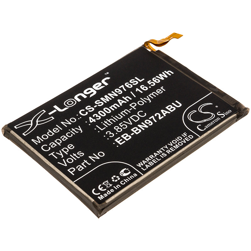 Replacement Battery for Samsung Galaxy Note 10+ – Mobile, SmartPhone – 4300mAh / 3.85V - image 1