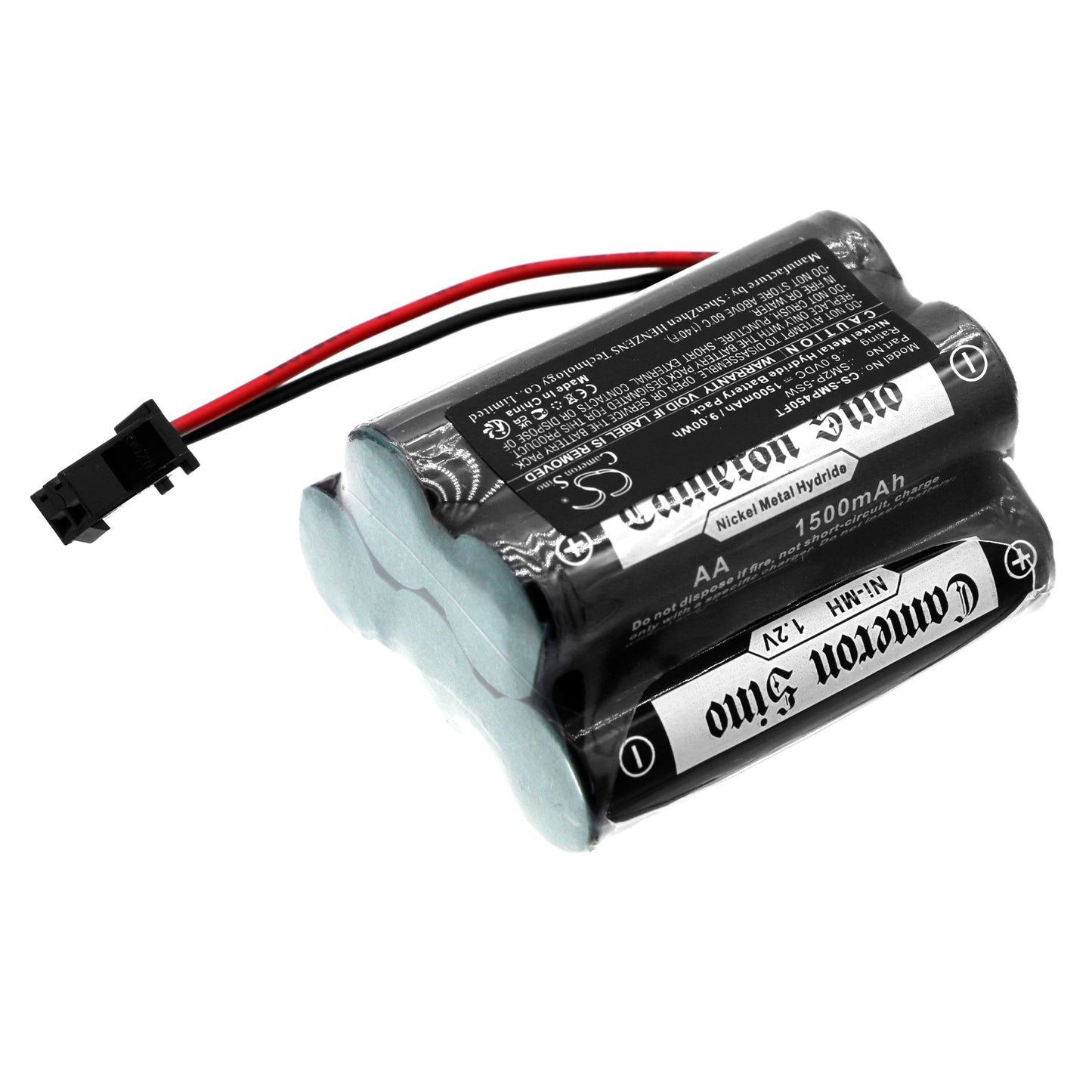 Replacement Battery for Sunforce 80 Led Solar Motion Light – Solar Battery – 1500mAh / 6V - image 2