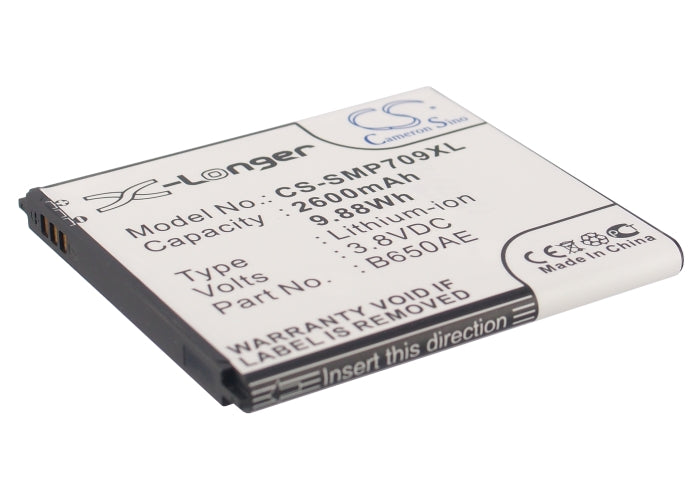 Replacement Battery for Samsung Galaxy Mega 5.8 – Mobile, SmartPhone – 2600mAh / 3.8V - image 1