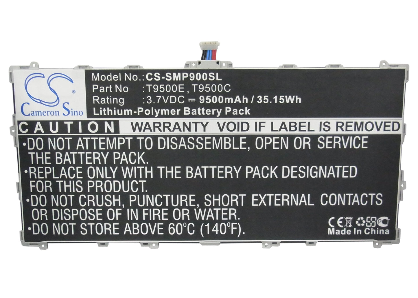 Replacement Battery for Samsung Galaxy Note 12.2 – Tablet – 9500mAh / 3.7V - image 4