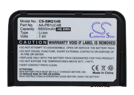 Replacement Battery for Samsung NP-Q1U – Notebook, Laptop – 6600mAh / 7.4V - image 1