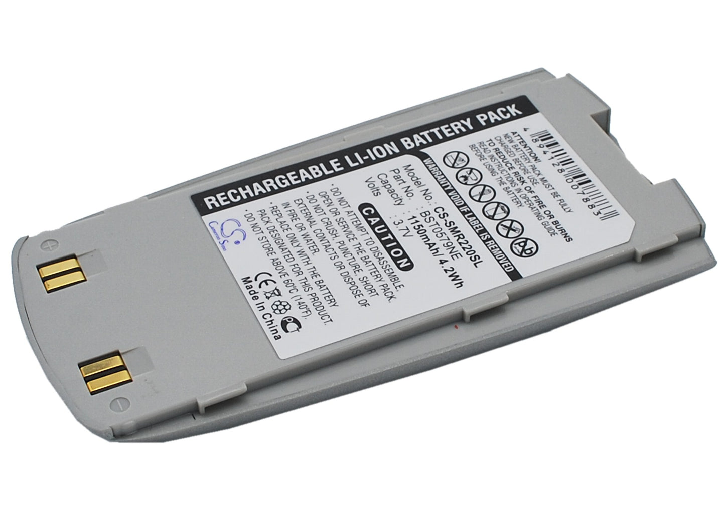 Replacement Battery for Samsung SGH-R225 – Mobile, SmartPhone – 1150mAh / 3.7V - image 2