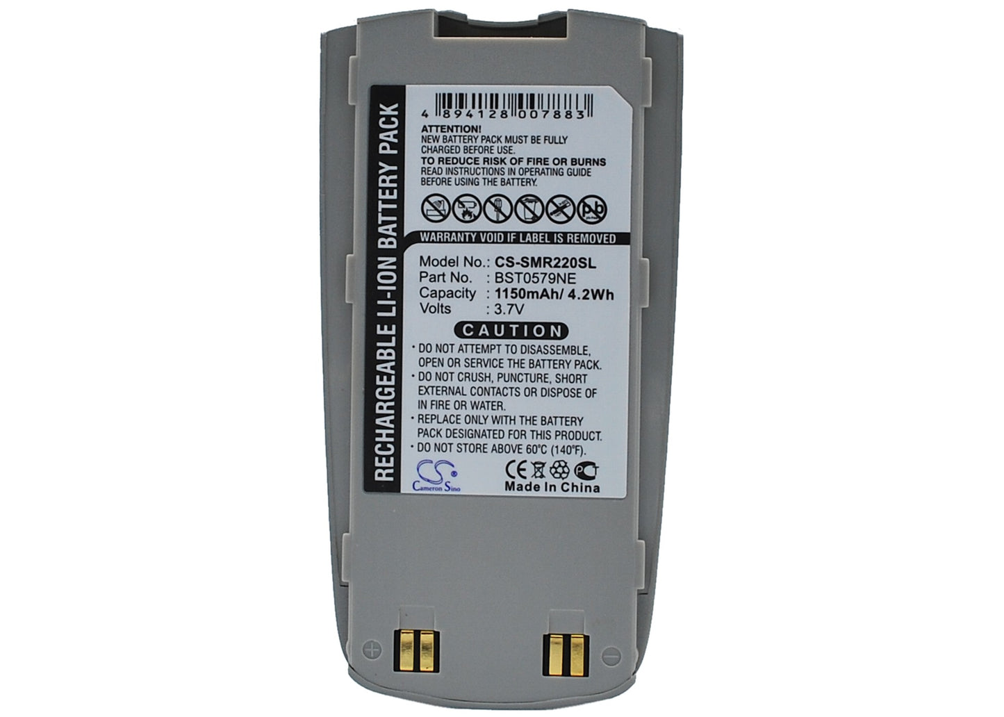 Replacement Battery for Samsung SGH-R225 – Mobile, SmartPhone – 1150mAh / 3.7V - image 5